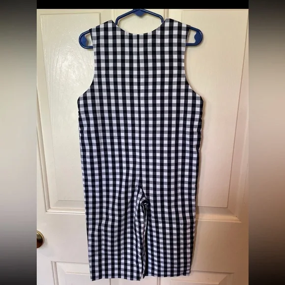 Stitchy Fish Gingham Fall Pickins Smocked
Pumpkin Long Jon
Jon-2T - Picture 5 of 9